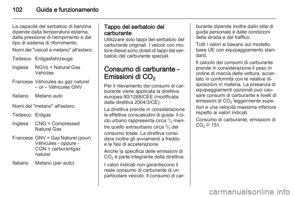 OPEL COMBO 2011  Manuale di uso e manutenzione (in Italian) 