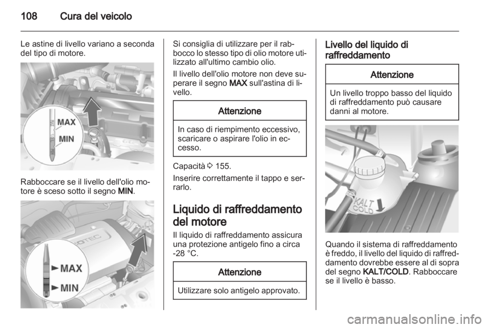 OPEL COMBO 2011  Manuale di uso e manutenzione (in Italian) 