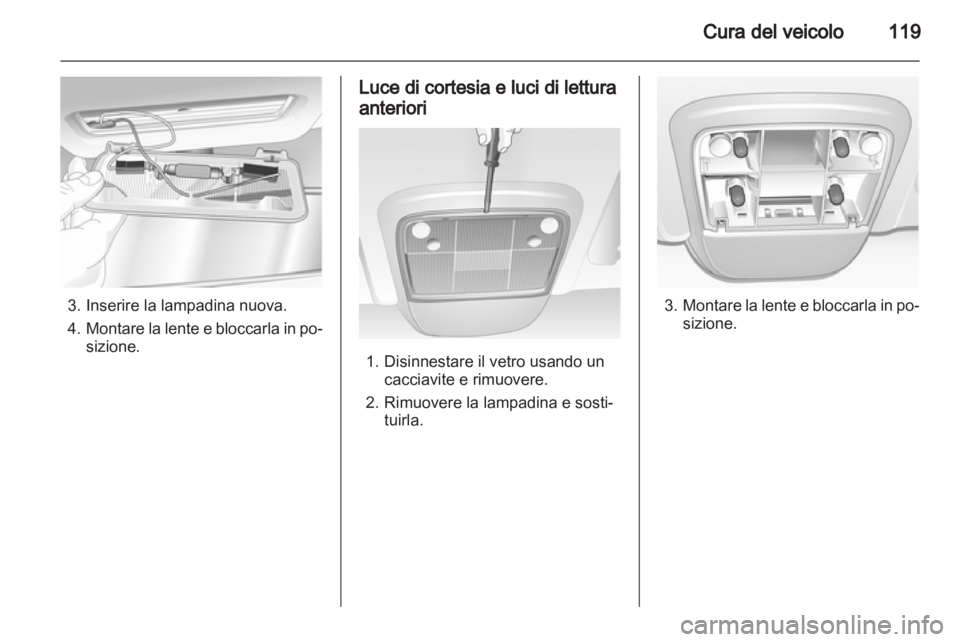 OPEL COMBO 2011  Manuale di uso e manutenzione (in Italian) 