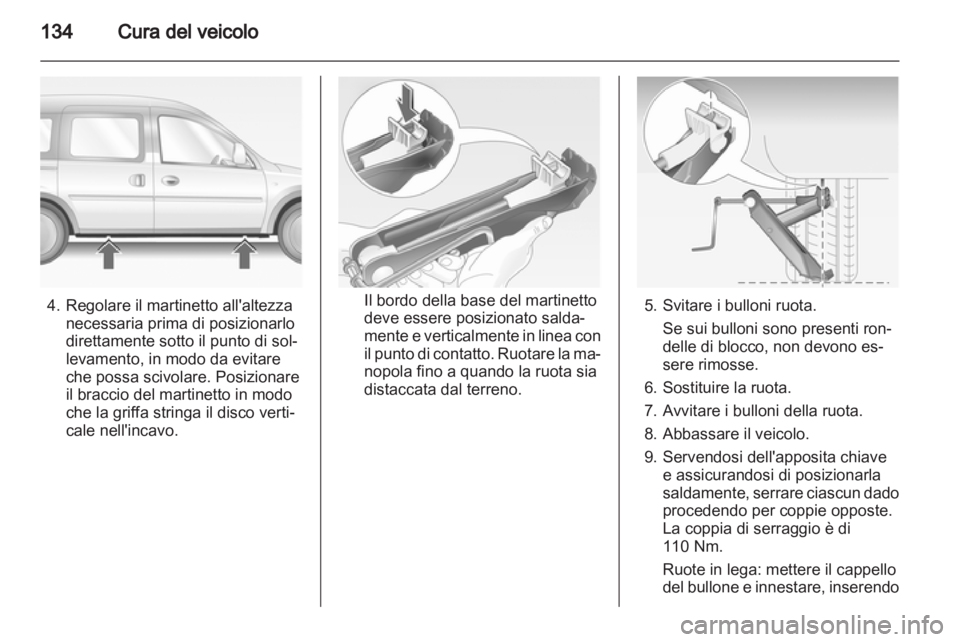OPEL COMBO 2011  Manuale di uso e manutenzione (in Italian) 