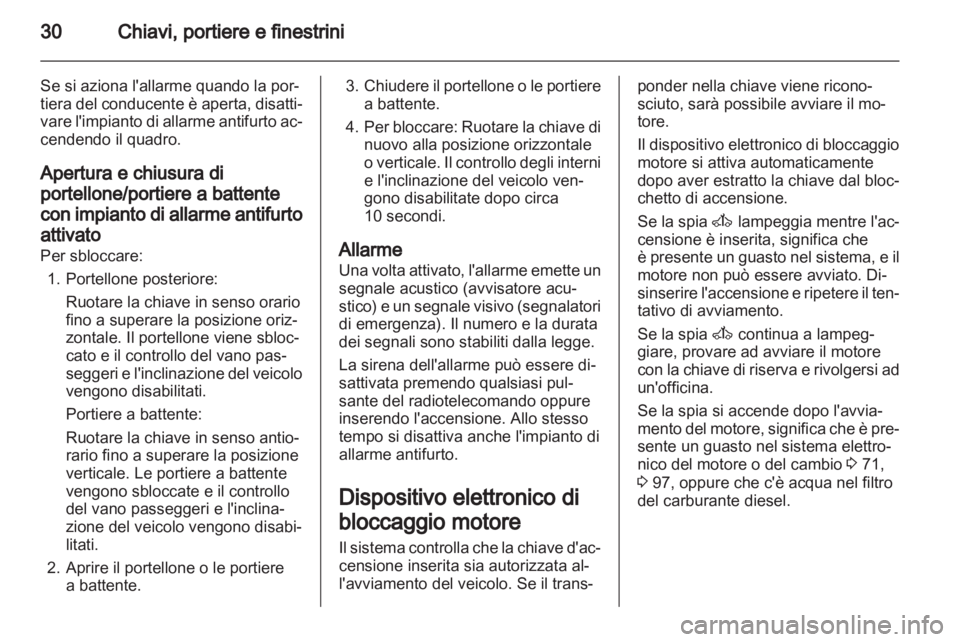 OPEL COMBO 2011  Manuale di uso e manutenzione (in Italian) 