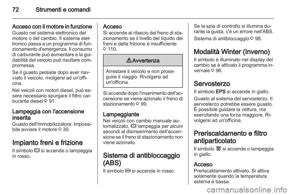 OPEL COMBO 2011  Manuale di uso e manutenzione (in Italian) 
