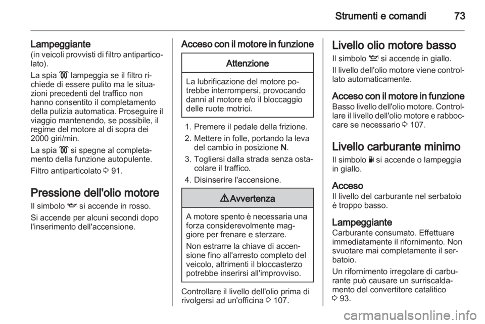 OPEL COMBO 2011  Manuale di uso e manutenzione (in Italian) 