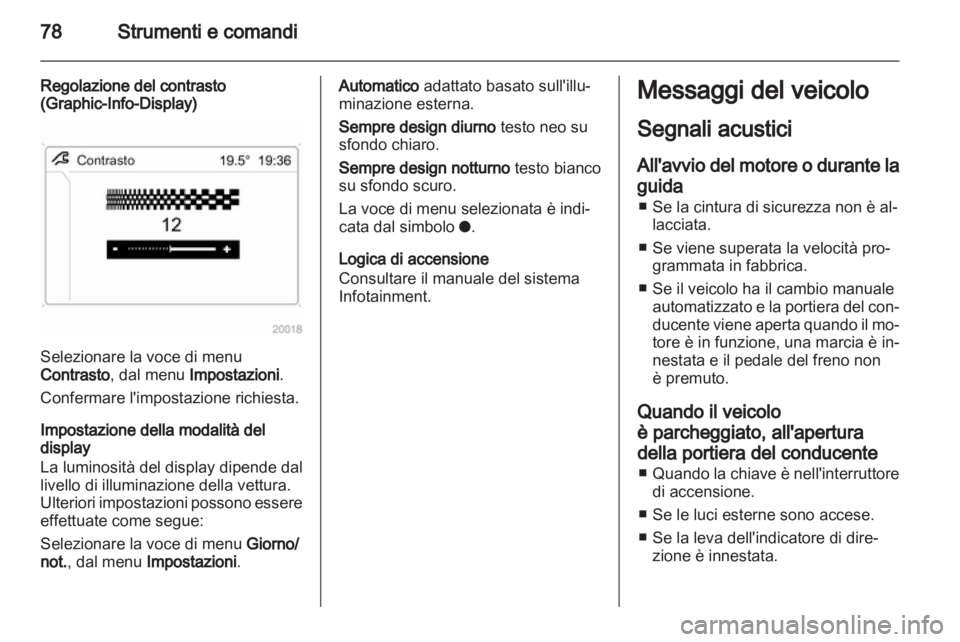OPEL COMBO 2011  Manuale di uso e manutenzione (in Italian) 