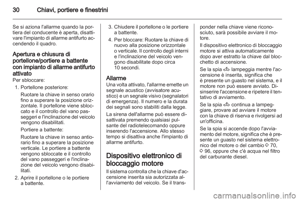 OPEL COMBO 2011.5  Manuale di uso e manutenzione (in Italian) 