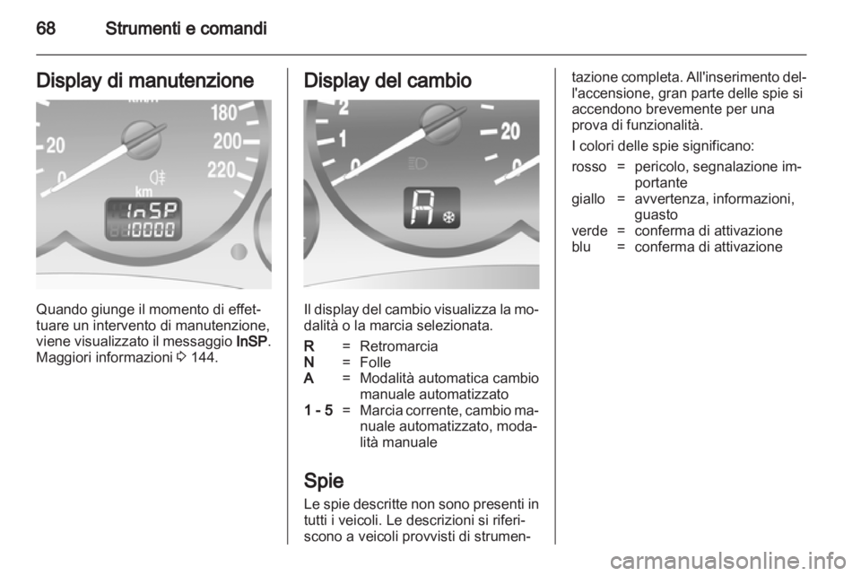 OPEL COMBO 2011.5  Manuale di uso e manutenzione (in Italian) 
