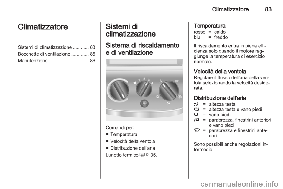 OPEL COMBO 2011.5  Manuale di uso e manutenzione (in Italian) 