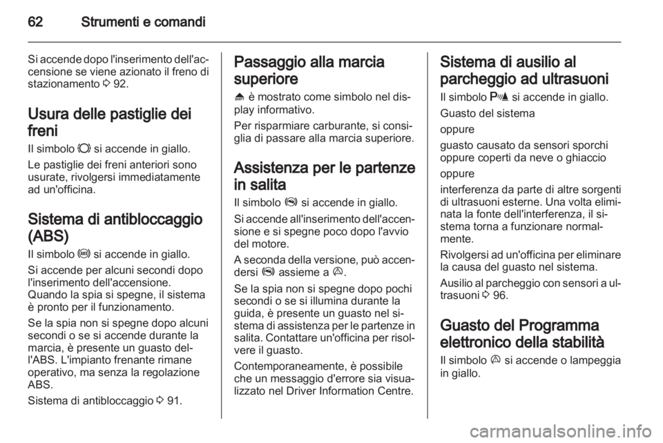 OPEL COMBO D 2012  Manuale di uso e manutenzione (in Italian) 