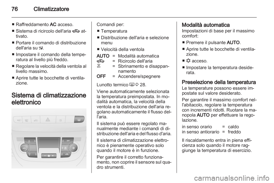 OPEL COMBO D 2012  Manuale di uso e manutenzione (in Italian) 
