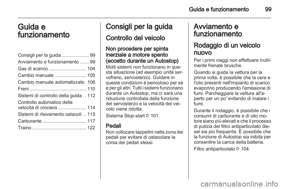 OPEL COMBO D 2013  Manuale di uso e manutenzione (in Italian) 