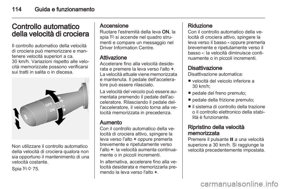 OPEL COMBO D 2013  Manuale di uso e manutenzione (in Italian) 