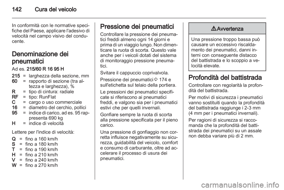 OPEL COMBO D 2013  Manuale di uso e manutenzione (in Italian) 