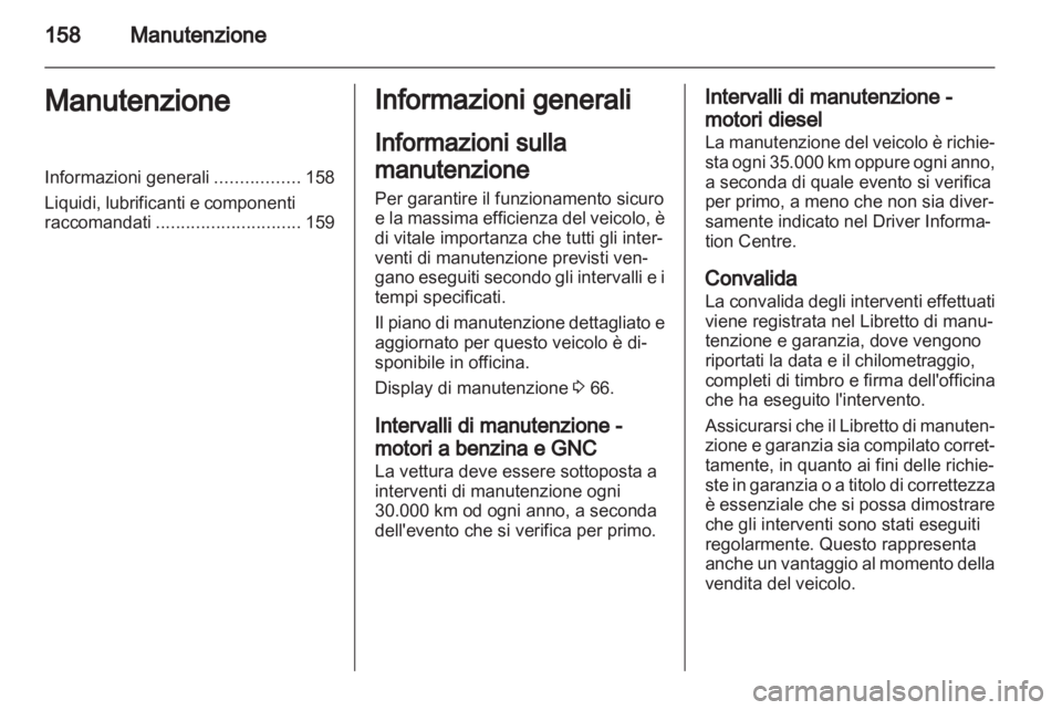 OPEL COMBO D 2013  Manuale di uso e manutenzione (in Italian) 