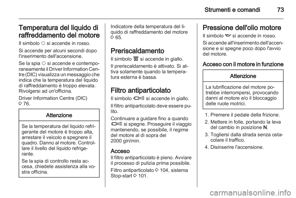 OPEL COMBO D 2013  Manuale di uso e manutenzione (in Italian) 