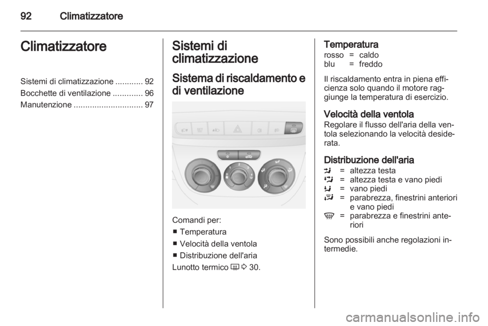 OPEL COMBO D 2013  Manuale di uso e manutenzione (in Italian) 