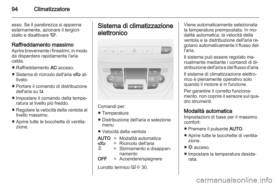OPEL COMBO D 2013  Manuale di uso e manutenzione (in Italian) 