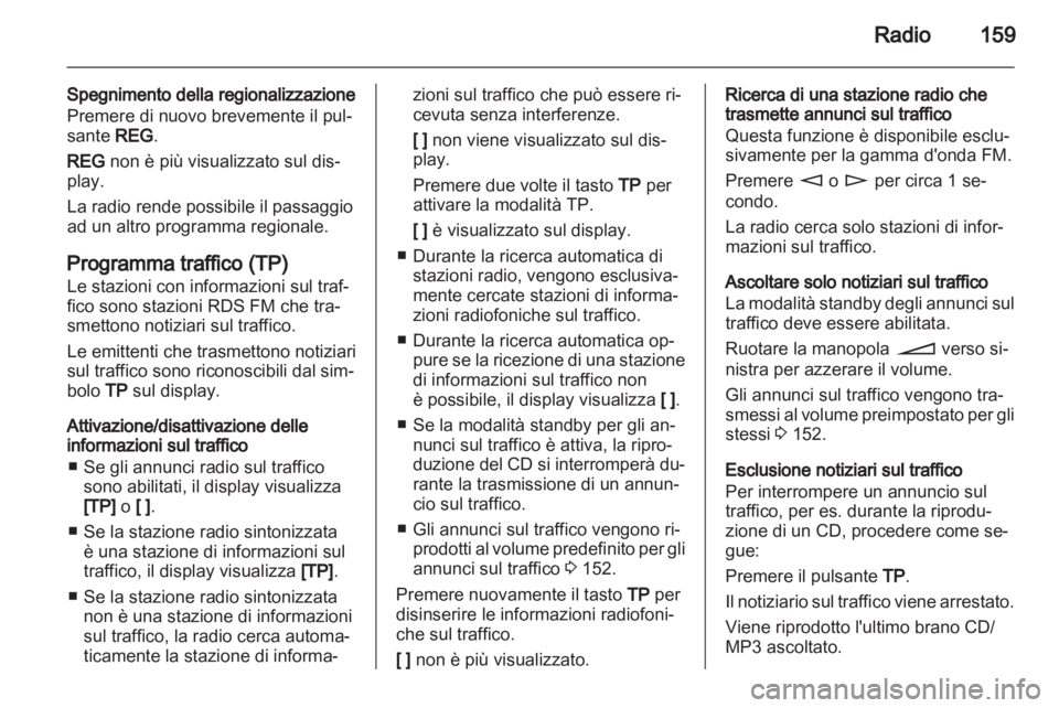 OPEL CORSA 2010.5  Manuale del sistema Infotainment (in Italian) 