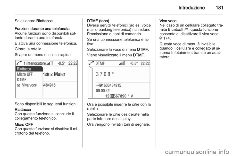 OPEL CORSA 2010.5  Manuale del sistema Infotainment (in Italian) 