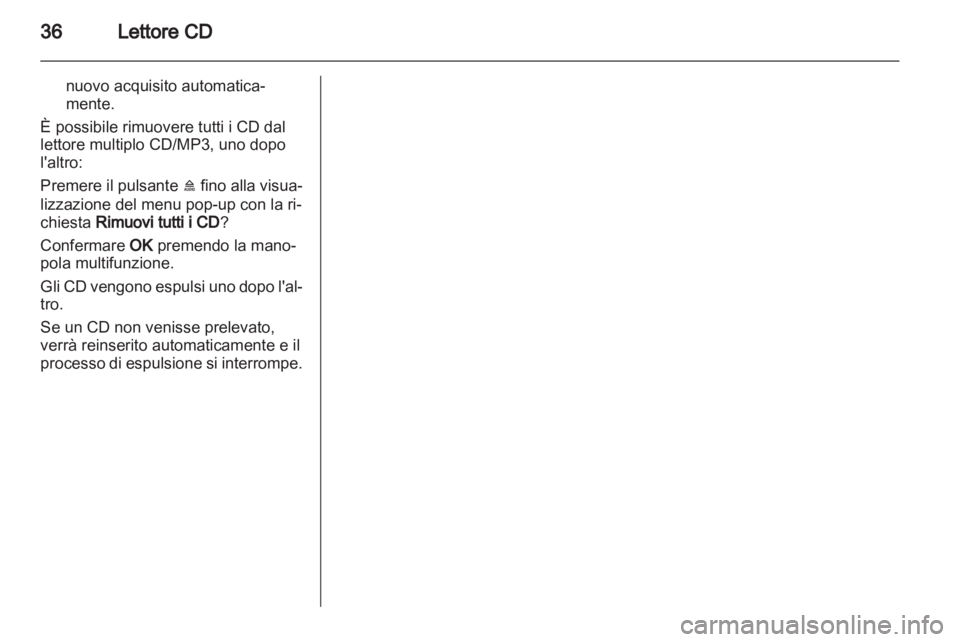 OPEL CORSA 2010.5  Manuale del sistema Infotainment (in Italian) 