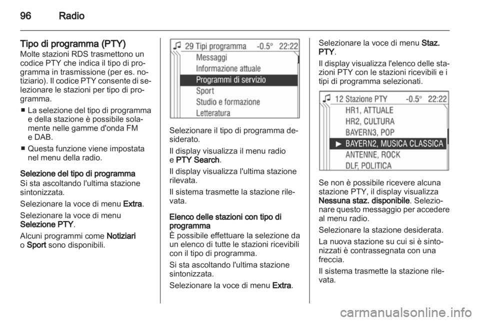 OPEL CORSA 2010.5  Manuale del sistema Infotainment (in Italian) 