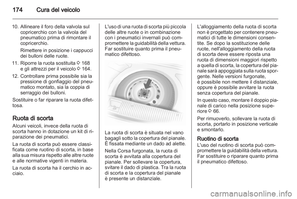 OPEL CORSA 2010.5  Manuale di uso e manutenzione (in Italian) 