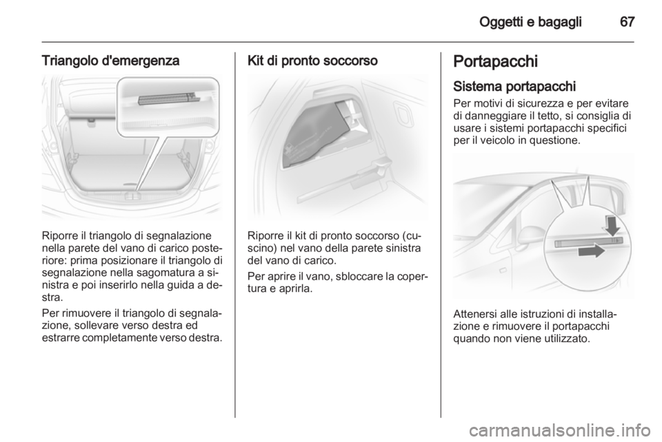 OPEL CORSA 2010.5  Manuale di uso e manutenzione (in Italian) 