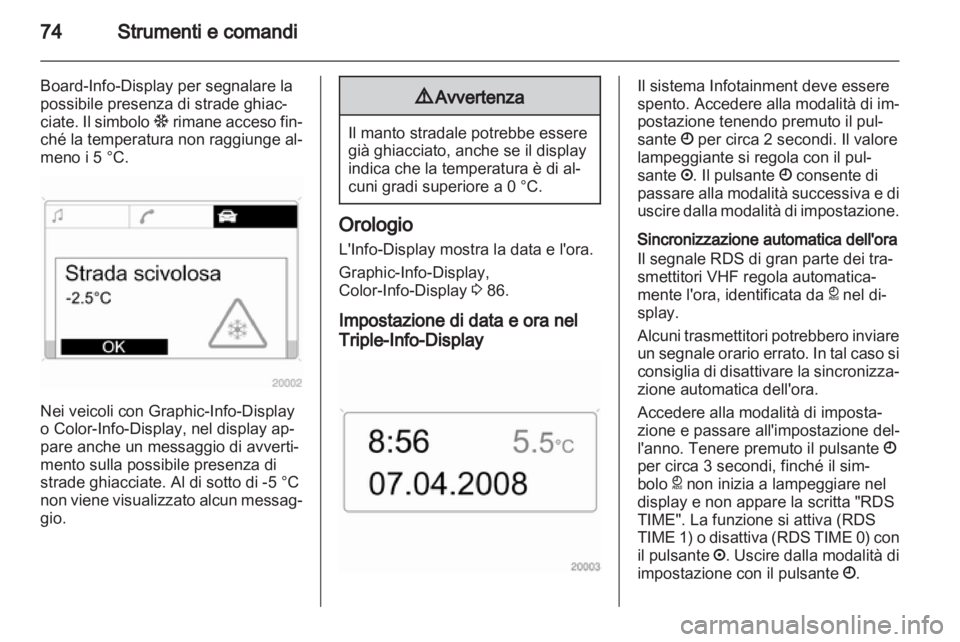 OPEL CORSA 2010.5  Manuale di uso e manutenzione (in Italian) 