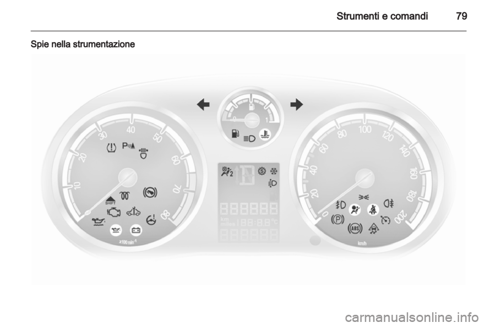 OPEL CORSA 2010.5  Manuale di uso e manutenzione (in Italian) 