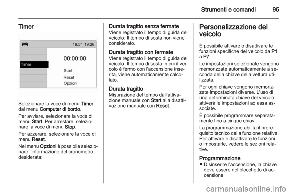 OPEL CORSA 2010.5  Manuale di uso e manutenzione (in Italian) 