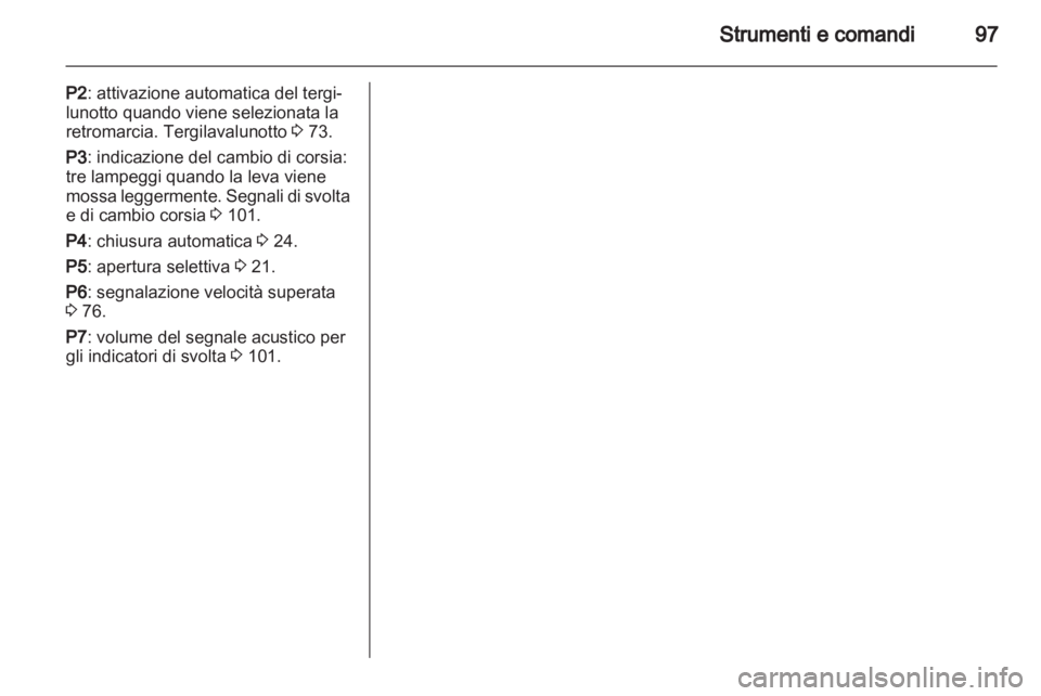 OPEL CORSA 2010.5  Manuale di uso e manutenzione (in Italian) 