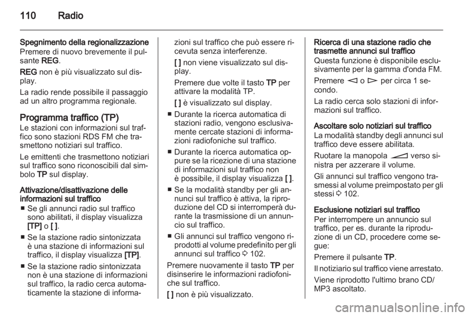 OPEL CORSA 2011  Manuale del sistema Infotainment (in Italian) 