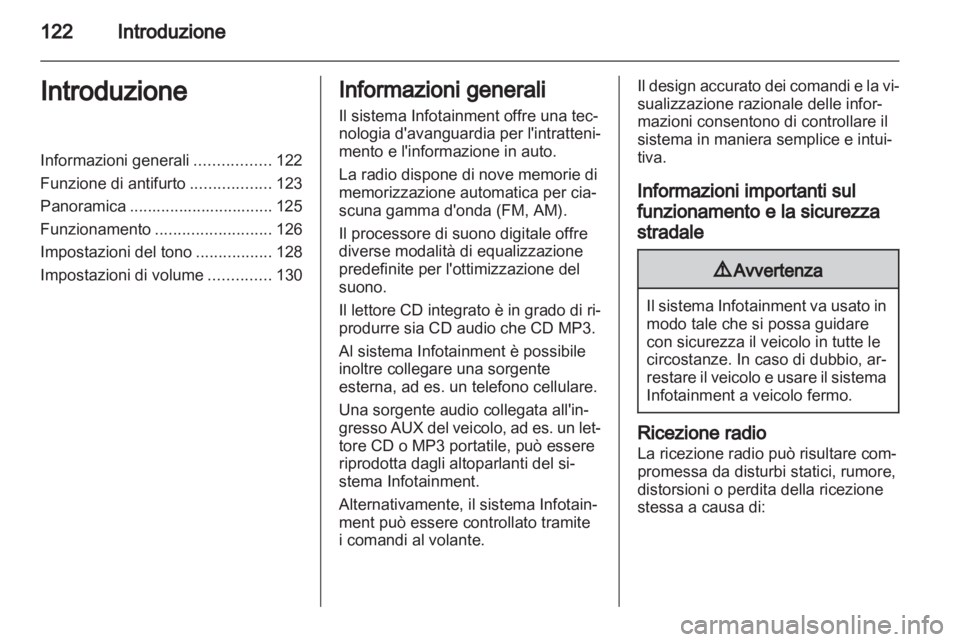 OPEL CORSA 2011  Manuale del sistema Infotainment (in Italian) 