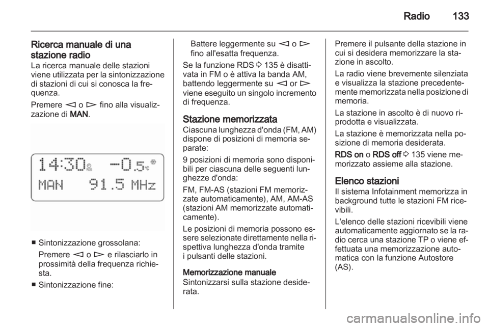 OPEL CORSA 2011  Manuale del sistema Infotainment (in Italian) 