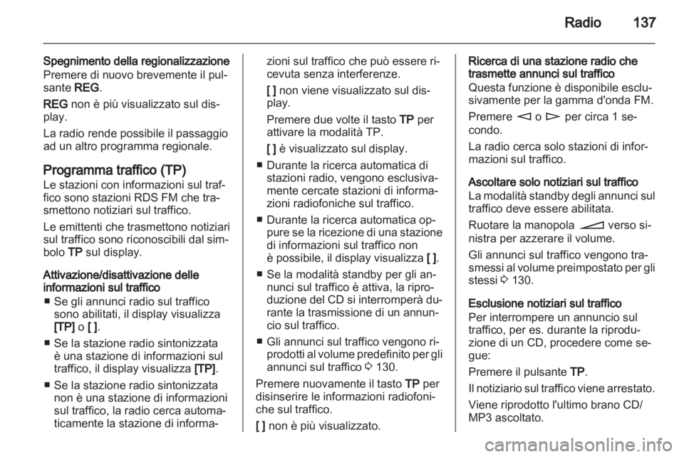 OPEL CORSA 2011  Manuale del sistema Infotainment (in Italian) 