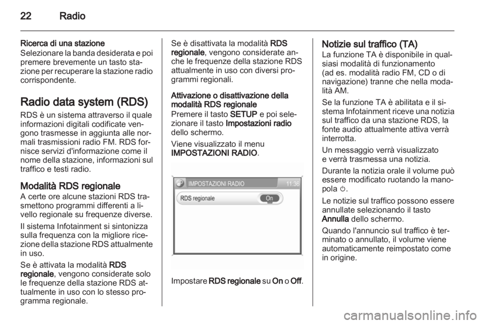 OPEL CORSA 2011  Manuale del sistema Infotainment (in Italian) 