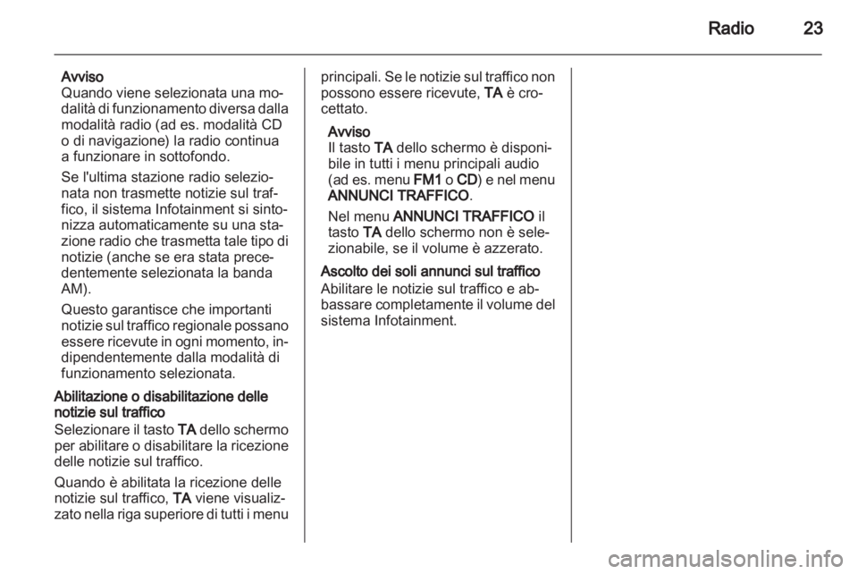 OPEL CORSA 2011  Manuale del sistema Infotainment (in Italian) 