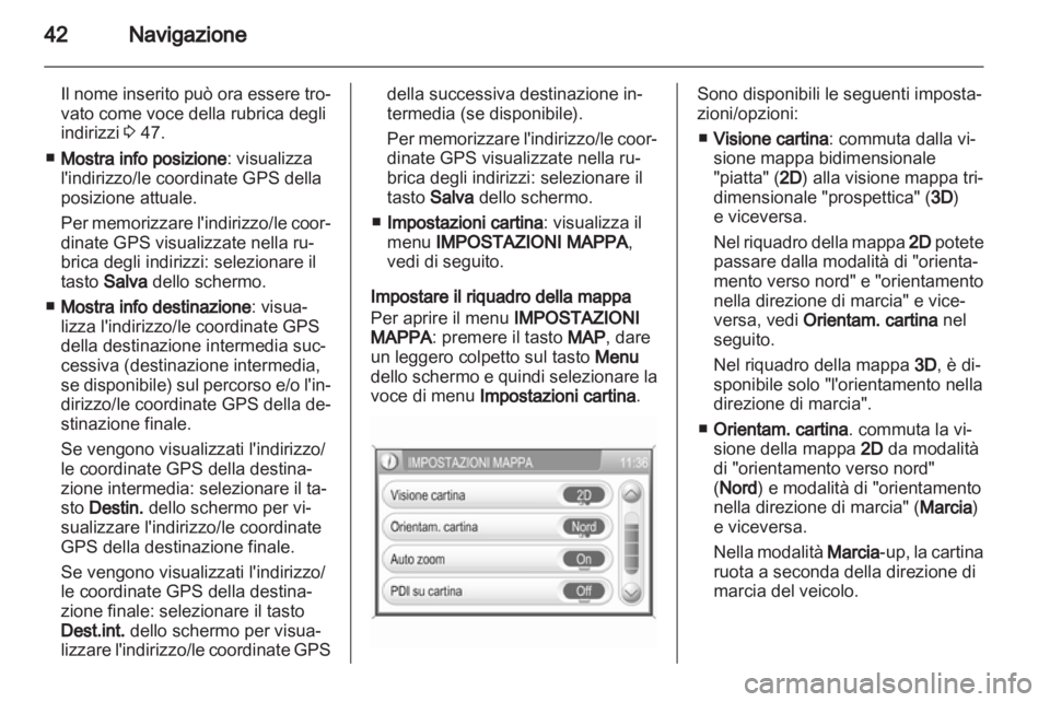 OPEL CORSA 2011  Manuale del sistema Infotainment (in Italian) 