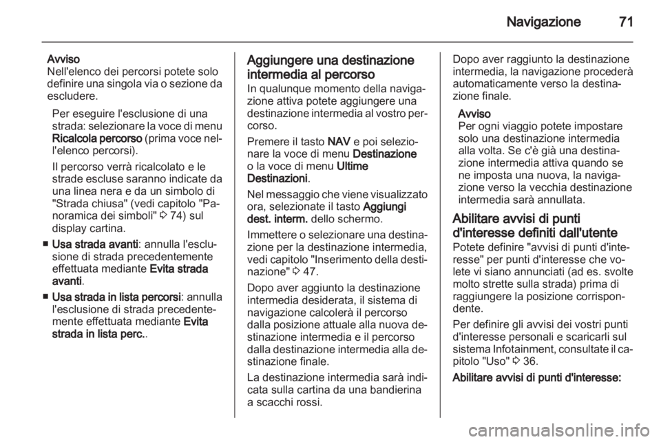 OPEL CORSA 2011  Manuale del sistema Infotainment (in Italian) 