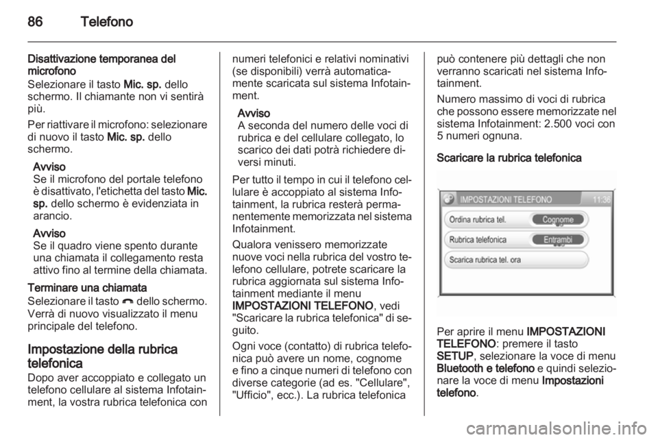 OPEL CORSA 2011  Manuale del sistema Infotainment (in Italian) 
