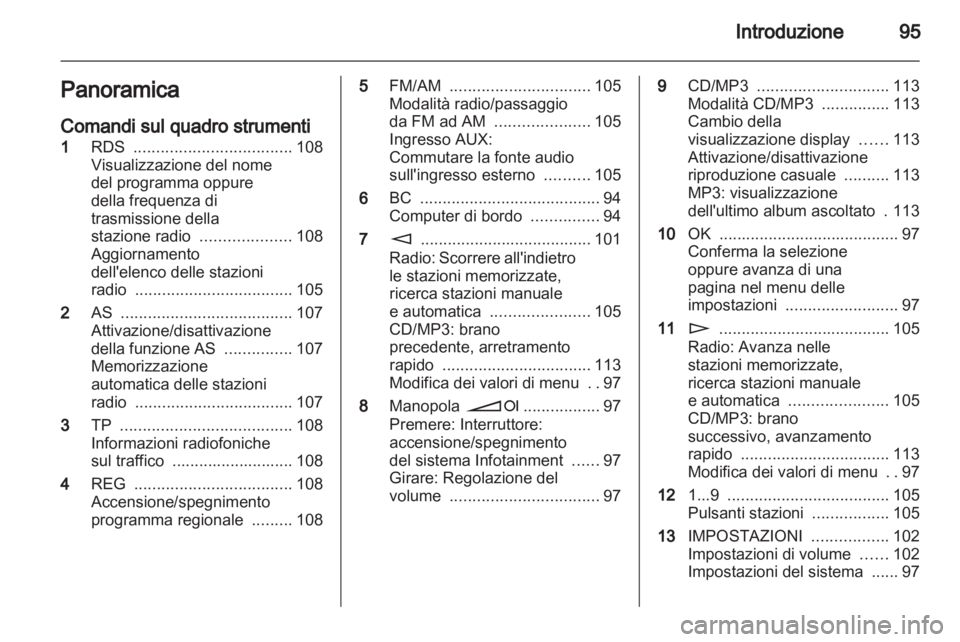 OPEL CORSA 2011  Manuale del sistema Infotainment (in Italian) 
