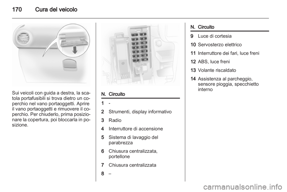 OPEL CORSA 2011  Manuale di uso e manutenzione (in Italian) 