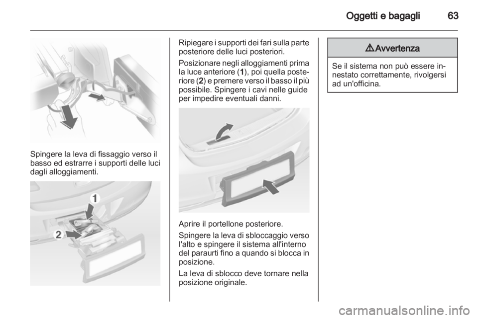 OPEL CORSA 2011  Manuale di uso e manutenzione (in Italian) 