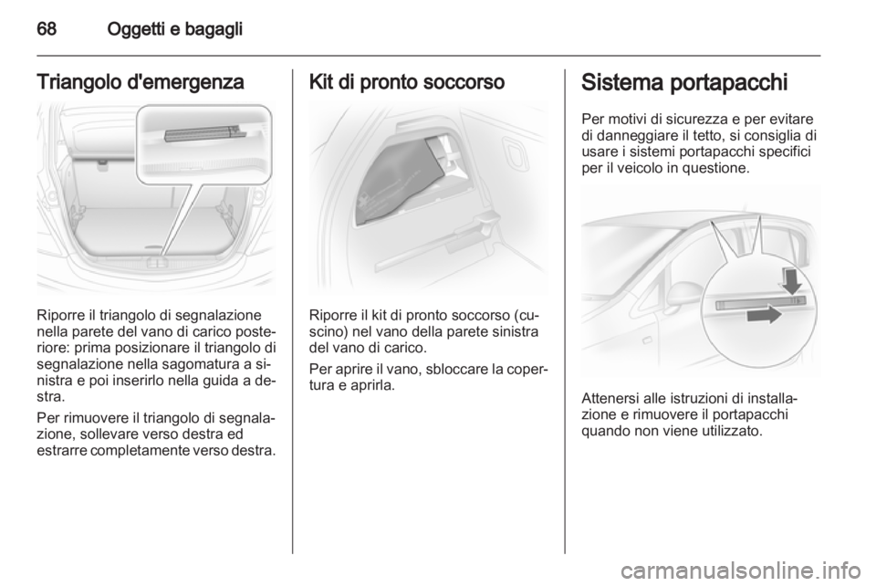 OPEL CORSA 2011  Manuale di uso e manutenzione (in Italian) 