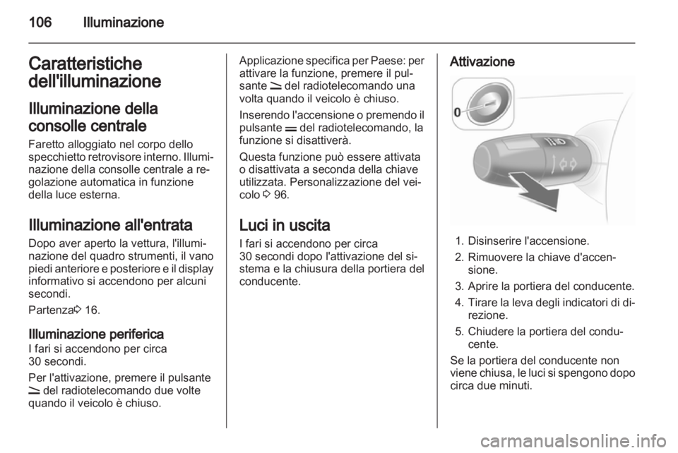 OPEL CORSA 2011.5  Manuale di uso e manutenzione (in Italian) 