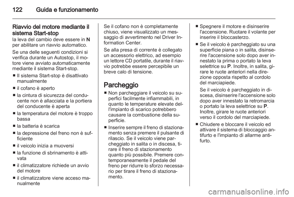 OPEL CORSA 2011.5  Manuale di uso e manutenzione (in Italian) 