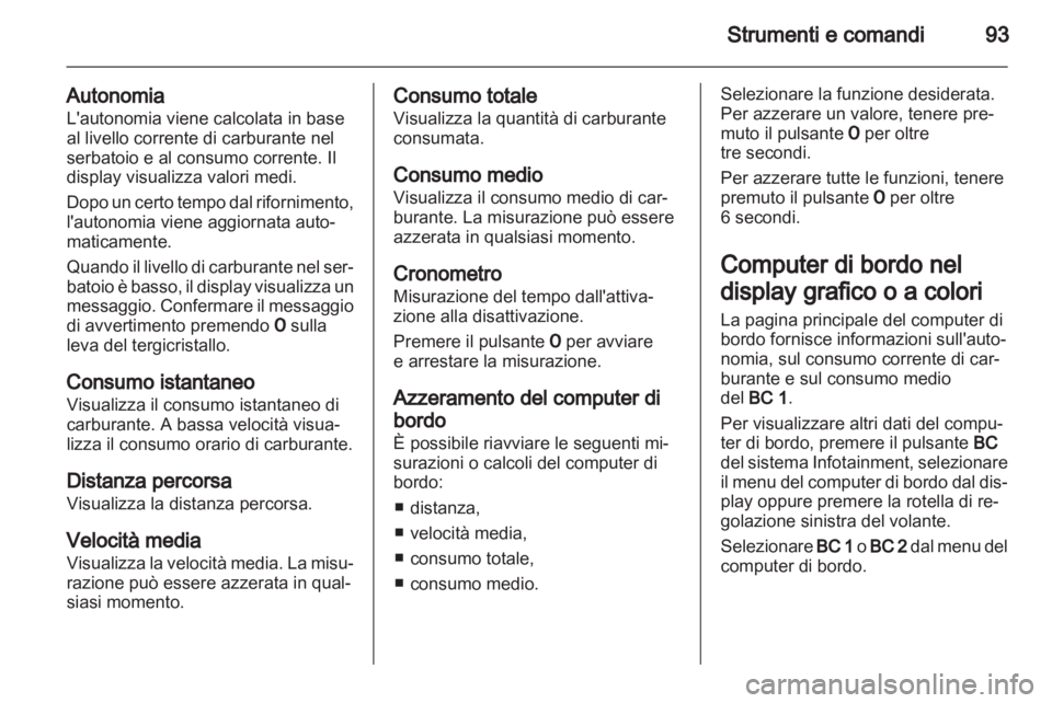 OPEL CORSA 2011.5  Manuale di uso e manutenzione (in Italian) 