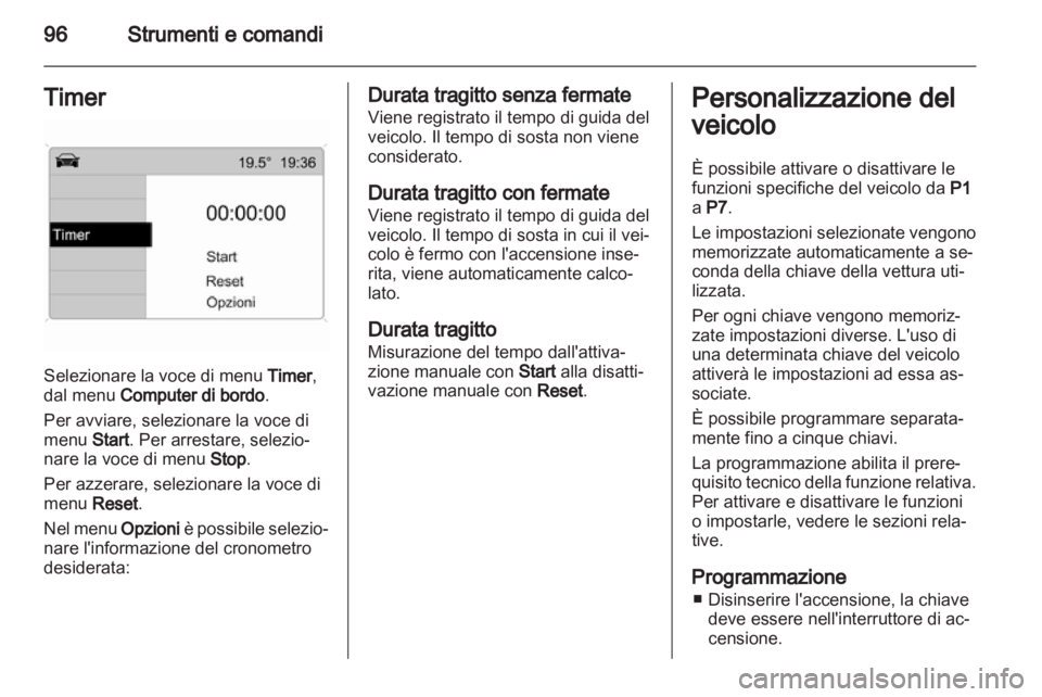 OPEL CORSA 2011.5  Manuale di uso e manutenzione (in Italian) 