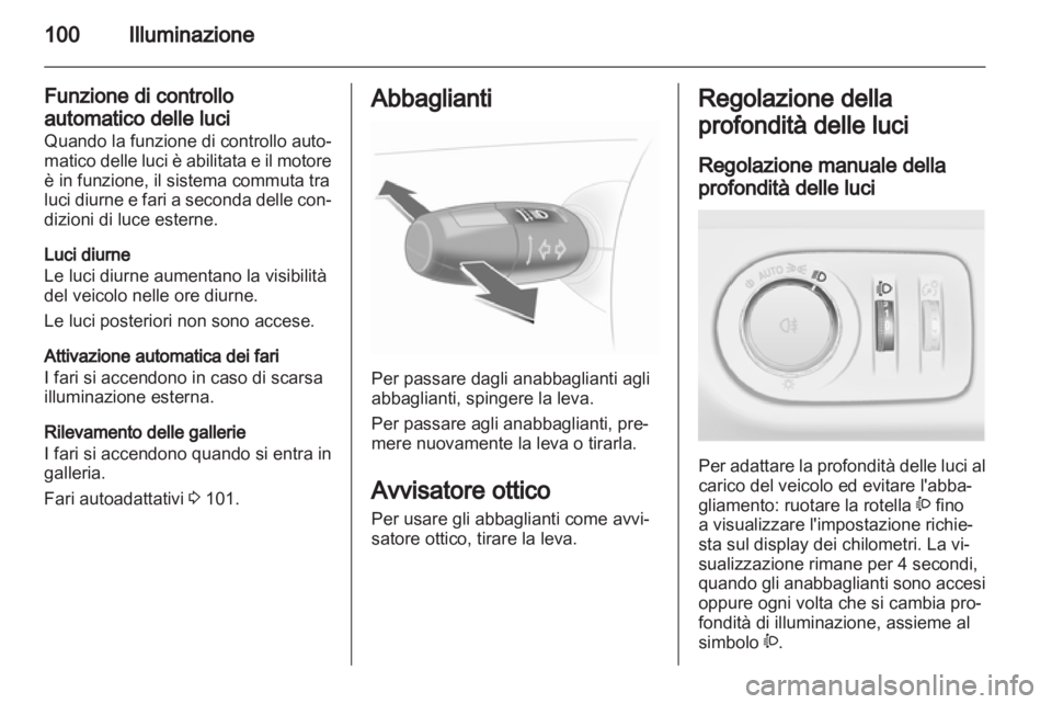 OPEL CORSA 2011.5  Manuale di uso e manutenzione (in Italian) 
