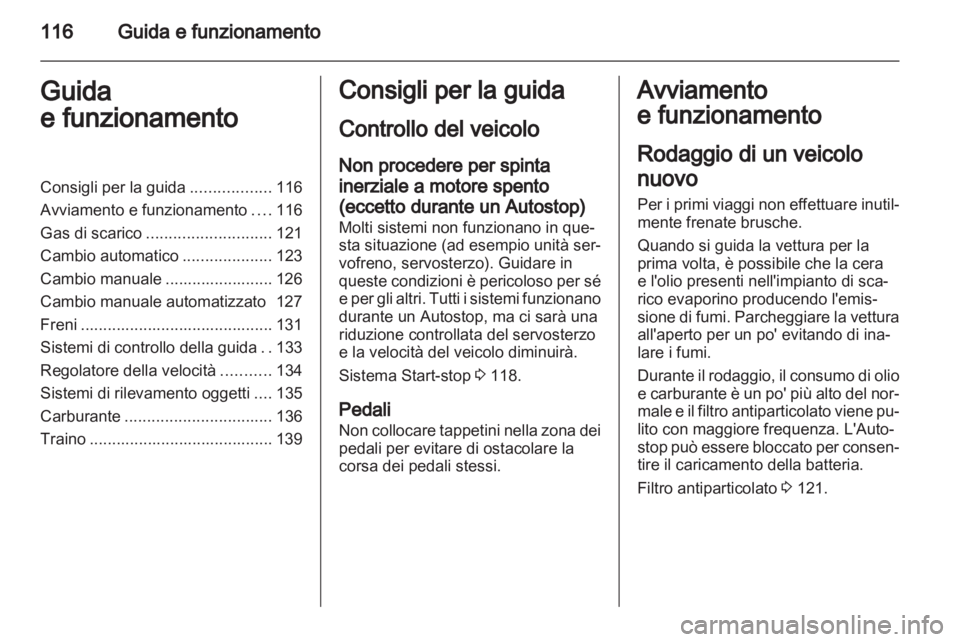 OPEL CORSA 2012  Manuale di uso e manutenzione (in Italian) 