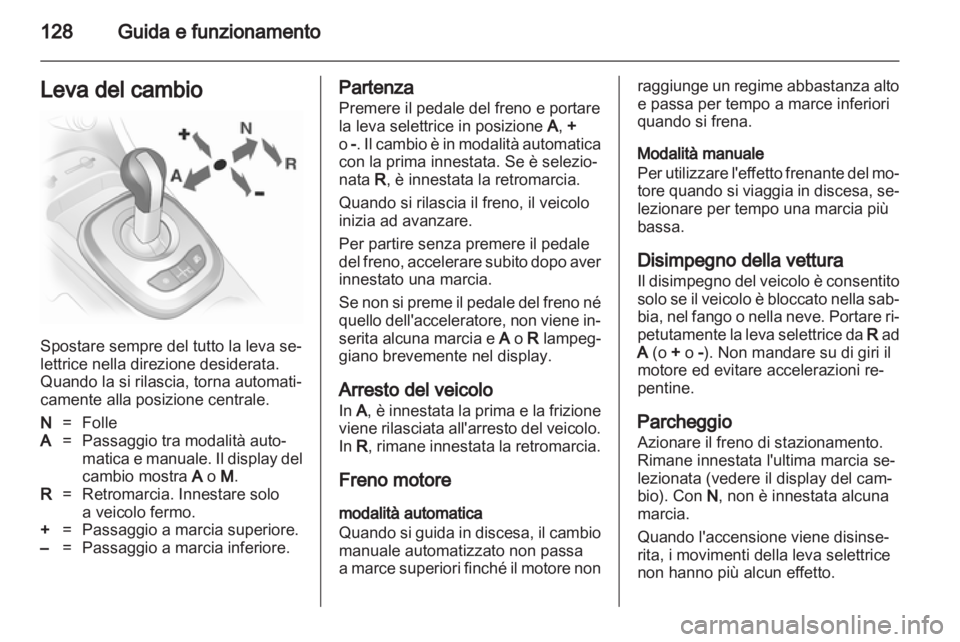 OPEL CORSA 2012  Manuale di uso e manutenzione (in Italian) 
